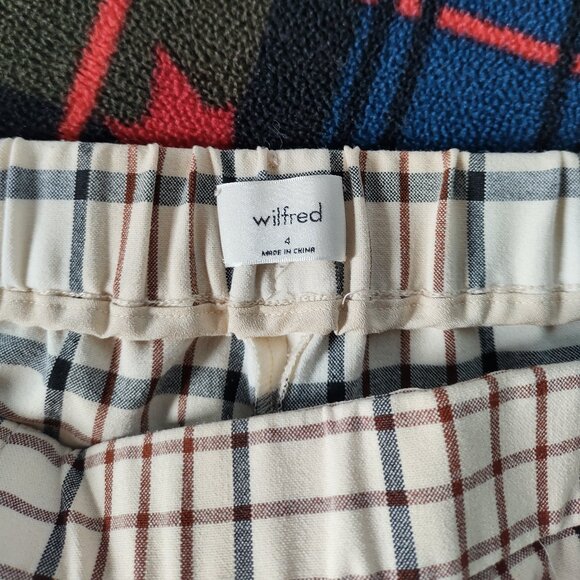 ARITZIA Wilfred Darontal Plaid Pant - Picture 8 of 9